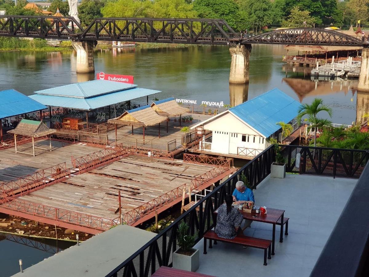 River Kwai View Hotel - Sha Extra Plus Certified Kanchanaburi Eksteriør billede