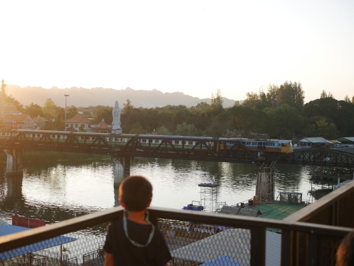 River Kwai View Hotel - Sha Extra Plus Certified Kanchanaburi Eksteriør billede