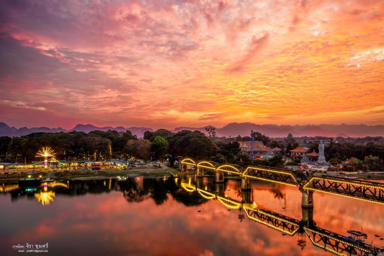 River Kwai View Hotel - Sha Extra Plus Certified Kanchanaburi Eksteriør billede