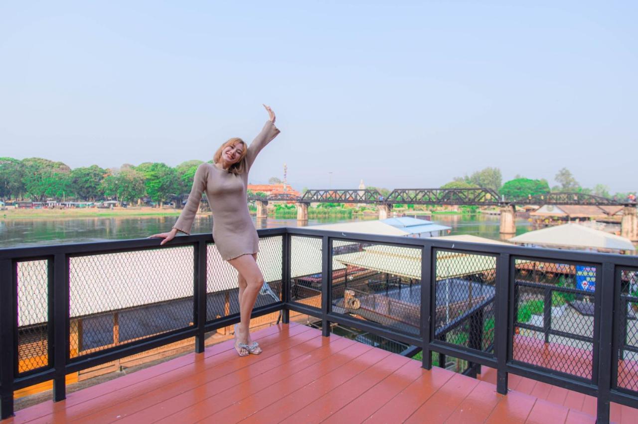 River Kwai View Hotel - Sha Extra Plus Certified Kanchanaburi Eksteriør billede