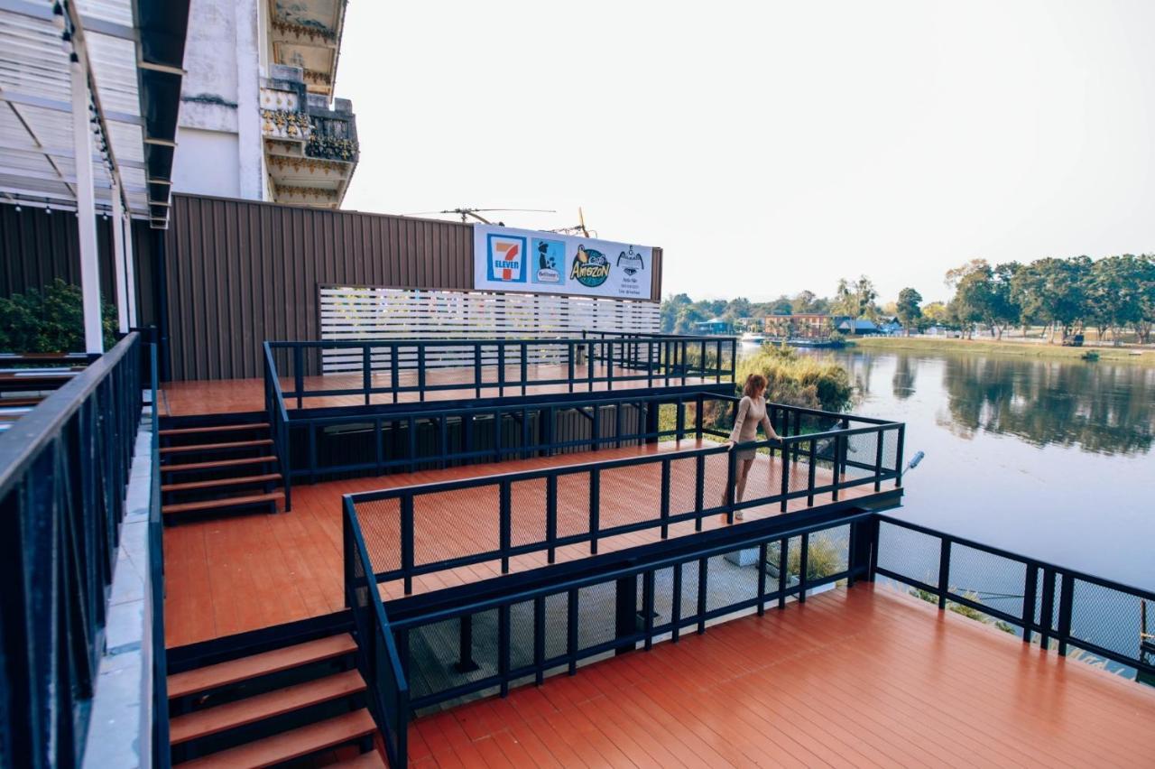 River Kwai View Hotel - Sha Extra Plus Certified Kanchanaburi Eksteriør billede