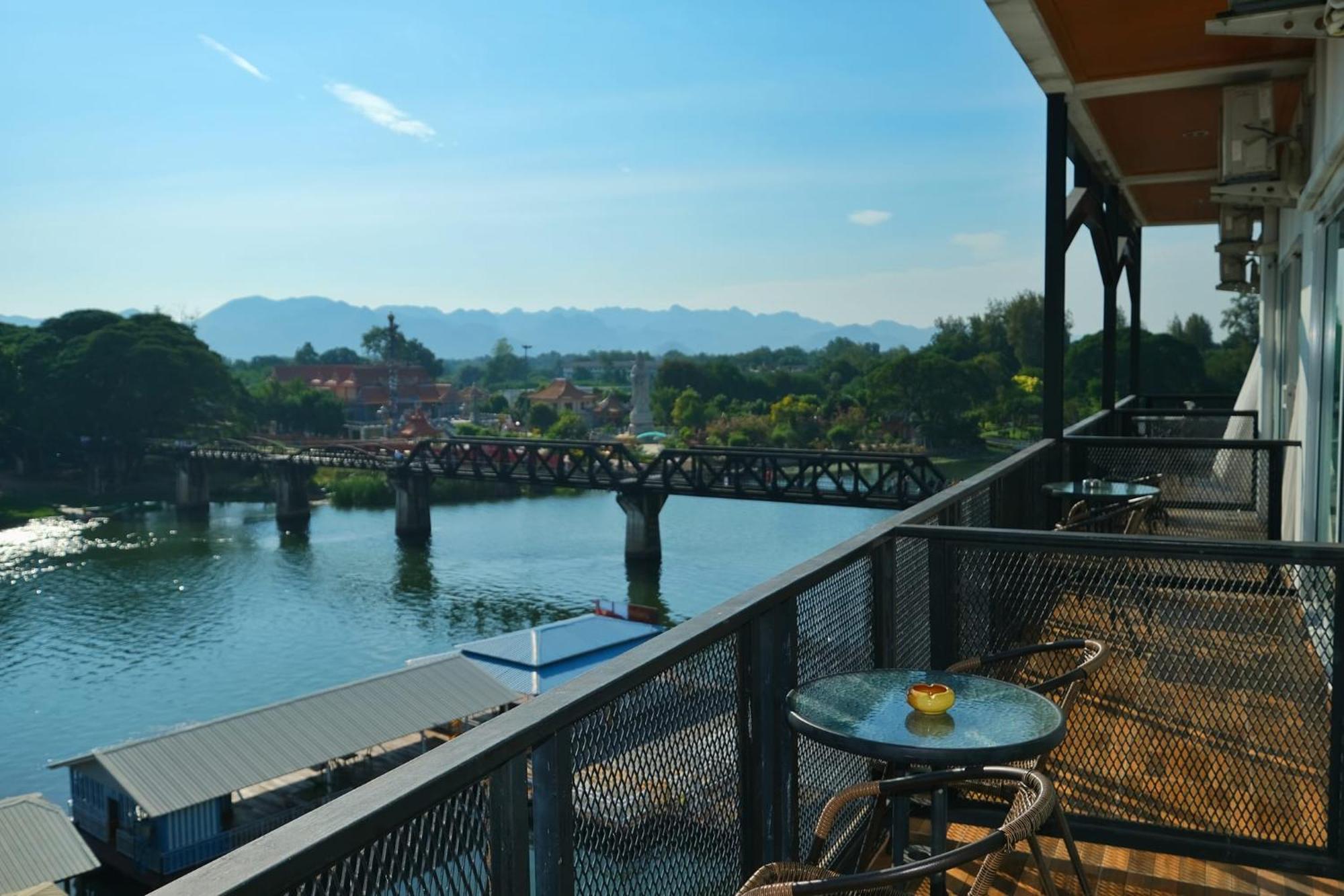 River Kwai View Hotel - Sha Extra Plus Certified Kanchanaburi Eksteriør billede