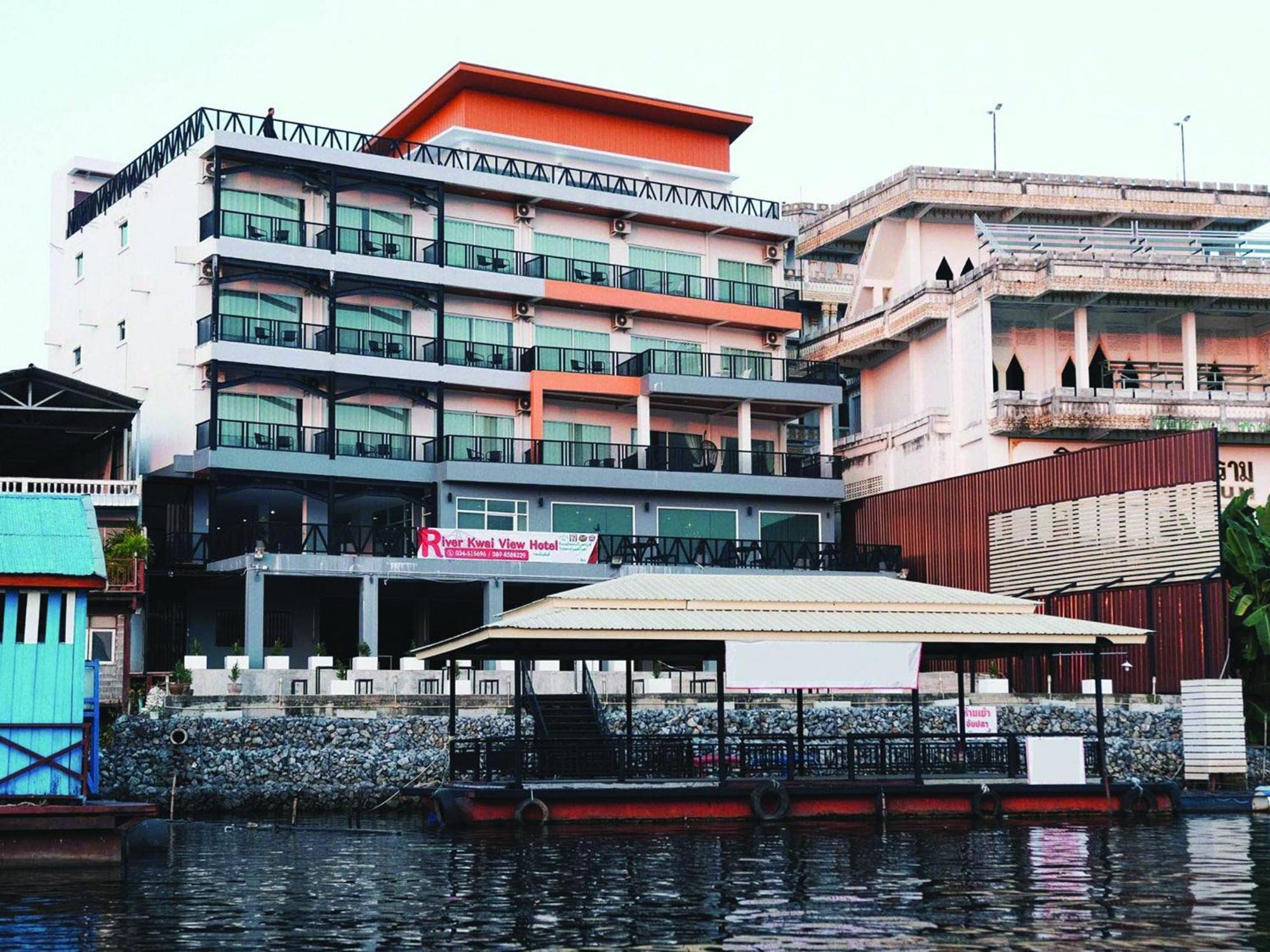 River Kwai View Hotel - Sha Extra Plus Certified Kanchanaburi Eksteriør billede