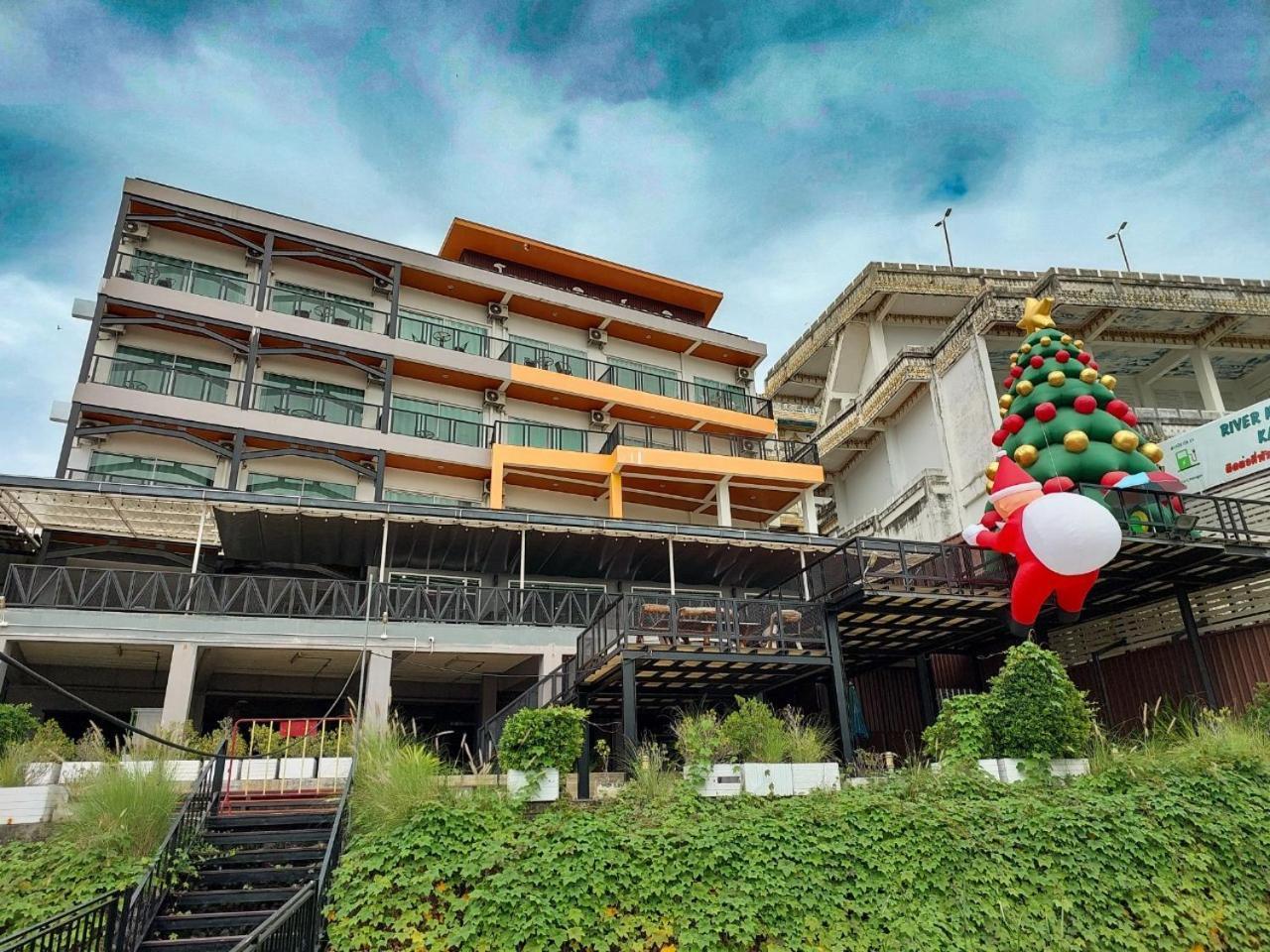 River Kwai View Hotel - Sha Extra Plus Certified Kanchanaburi Eksteriør billede